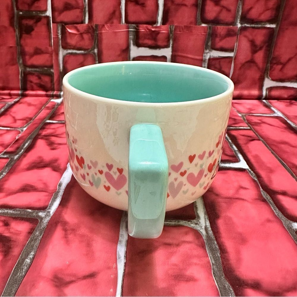 Peanuts Snoopy Valentines Hearts cards ceramic mug - Picture 2 of 8